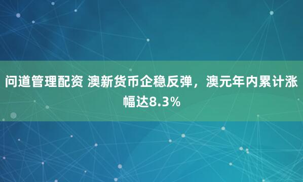 问道管理配资 澳新货币企稳反弹，澳元年内累计涨幅达8.3%